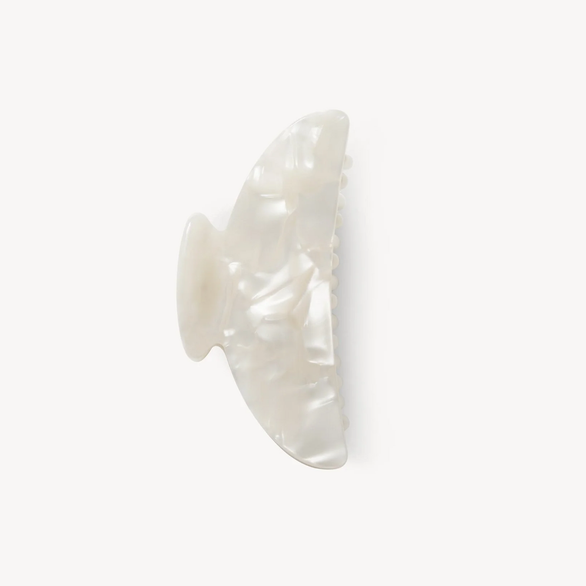 Midi Heirloom Claw | White Shell